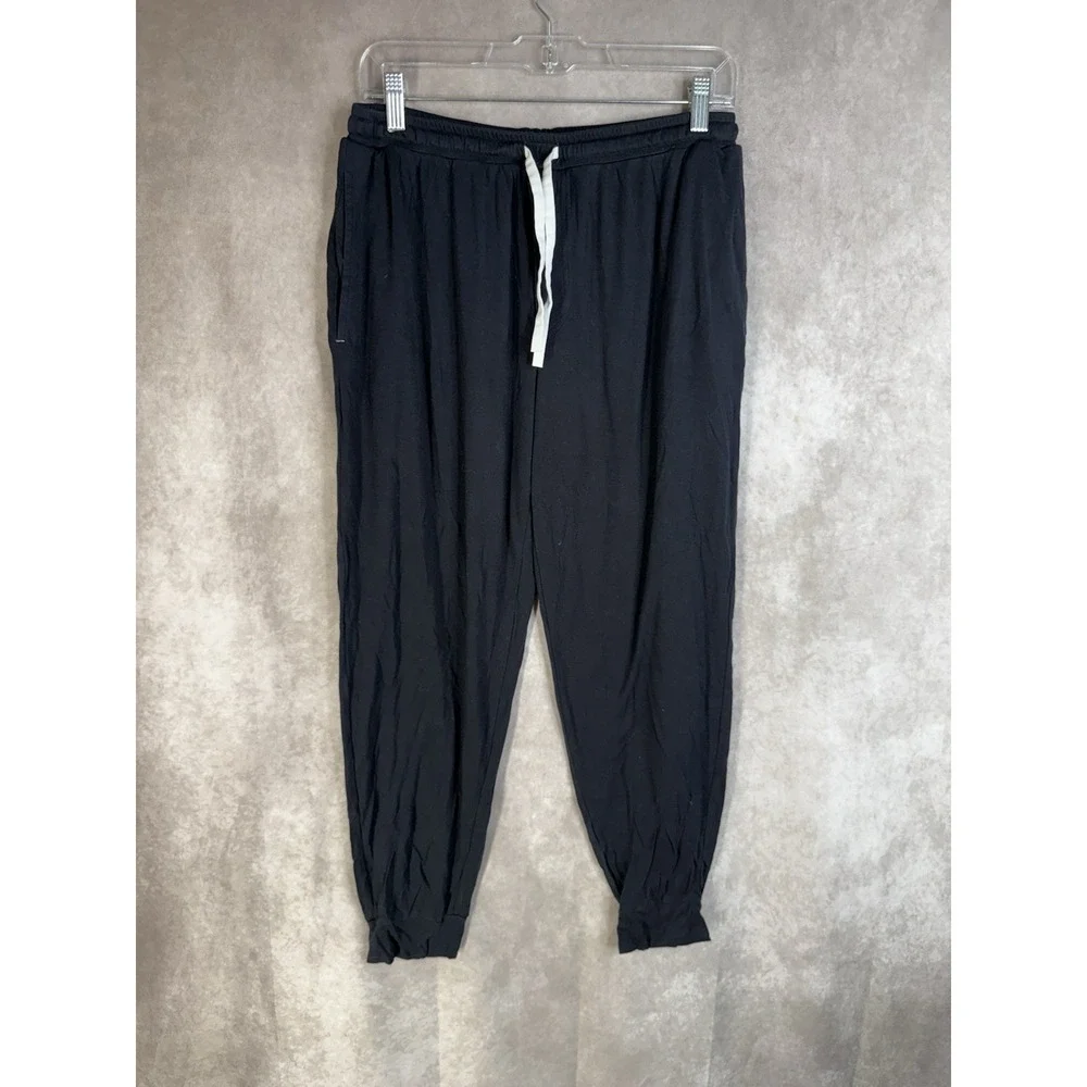 Ermenegildo Zegna Long Sleeve Jogger Lyocell Pajama Pyjama In Black Size M